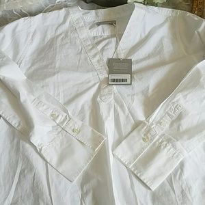 EVERLANE 100% COTTON OVERSIZED BLOUSE 12